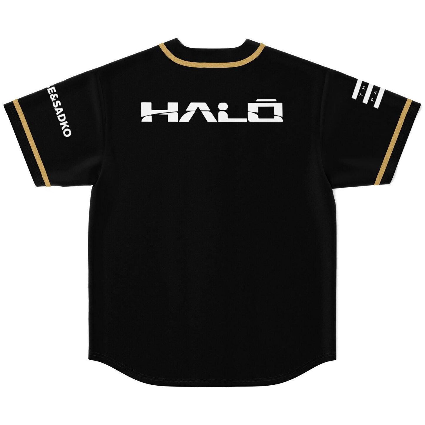 DubVision Black Plain Panels Rave Baseball Jersey