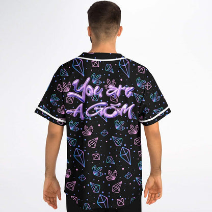 Gem custom Baseball Jersey