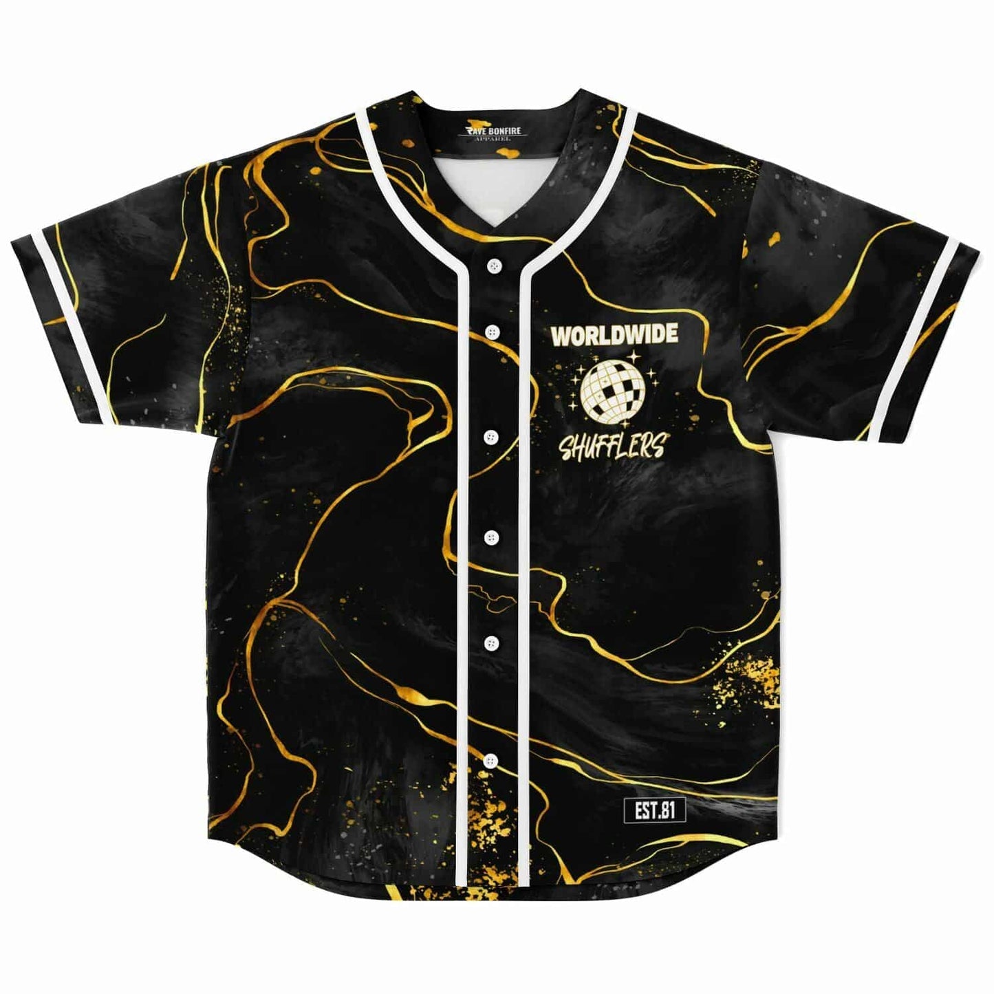 Worldwide Shufflers Baseball Jersey