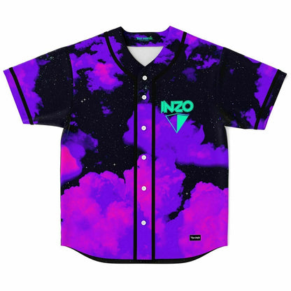 INZO Purple Night Sky Rave Baseball Jersey