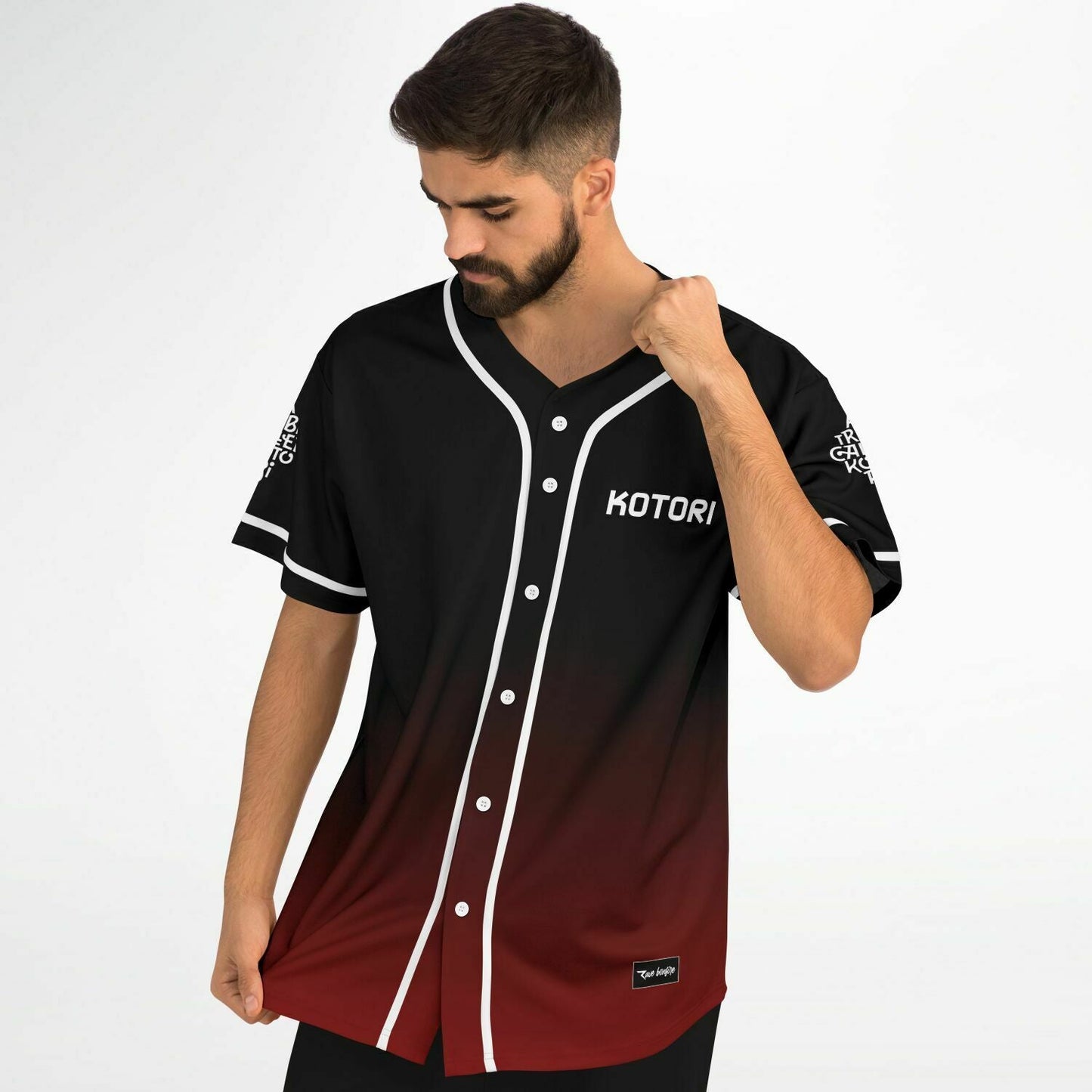 Kotori Black Deep Anime Girl Rave Baseball Jersey