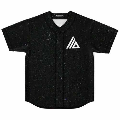 ATLiens Black Starfield Cosmic Rave Baseball Jersey