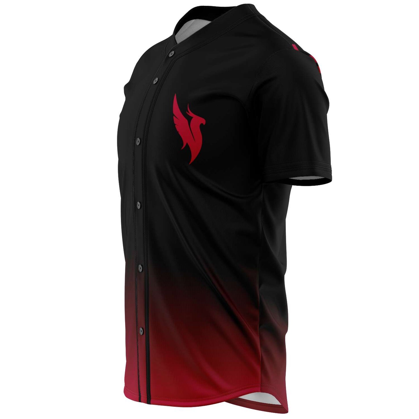 Illenium Black Deep Winged Angel Rave Baseball Jersey