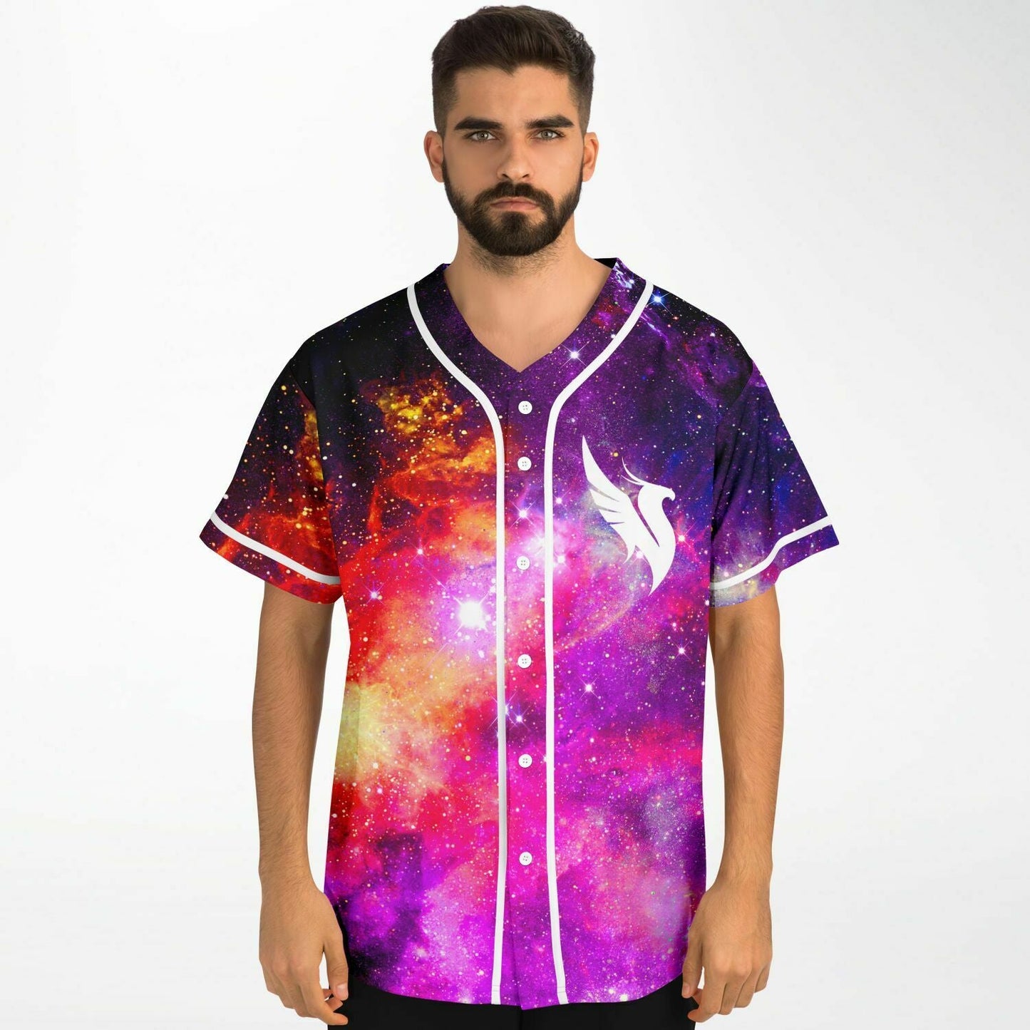 Illenium Purple Cosmic Galaxy Rave Baseball Jersey