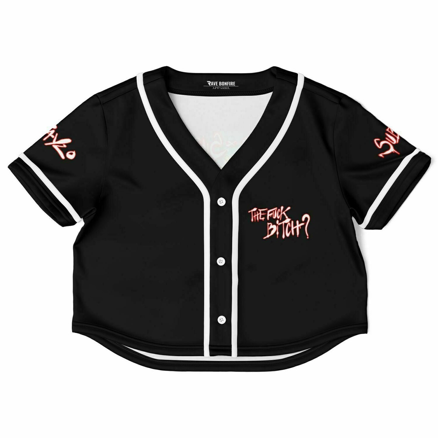 Rhiannon Cropped Rave Top Jersey