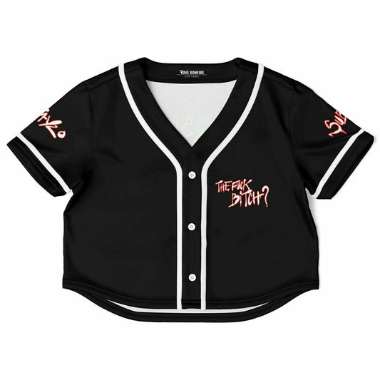 Rhiannon Cropped Rave Top Jersey