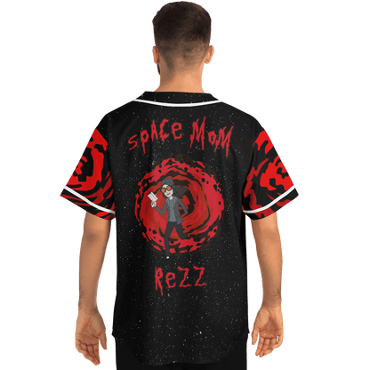 Rezz Black Starfield Space Rave Baseball Jersey