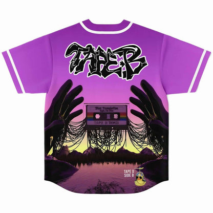 Tape B Purple Rave Baseball Jersey