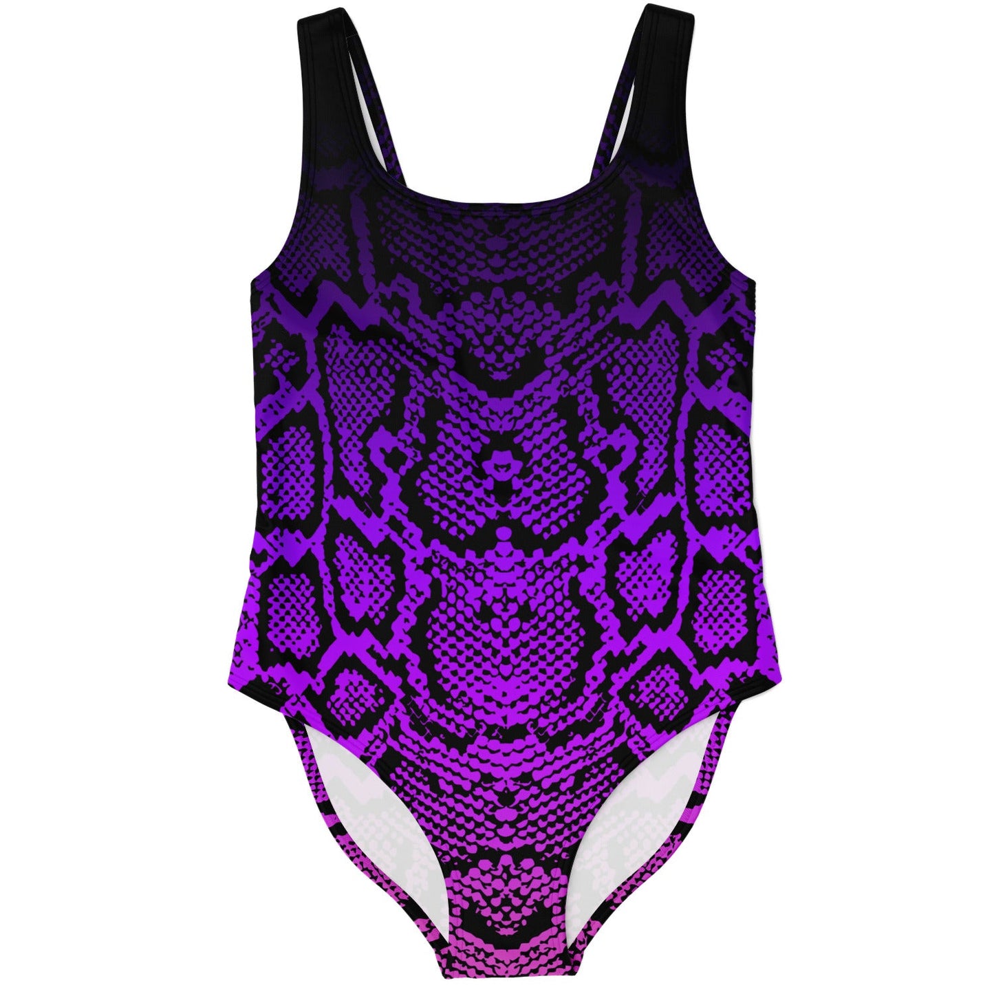 Purple Pink Snakeskin Rave Swimsuit