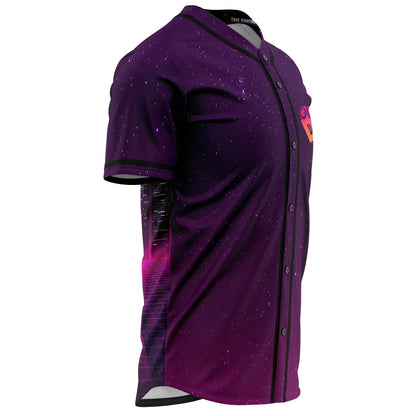 DigiNamNam Deep Purple Starry Galaxy Rave Baseball Jersey