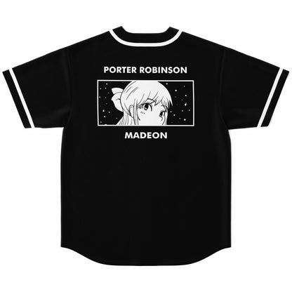 Porter Robinson Black White Rave Baseball Jersey
