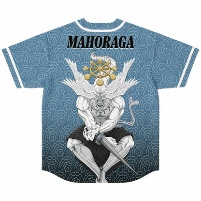 Steel Blue Abstract Topographic Rave Baseball Jersey