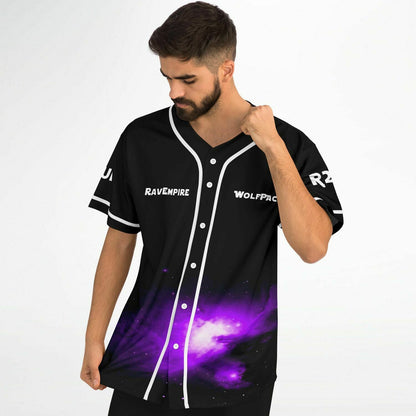 Black Darth Vader Rave Baseball Jersey