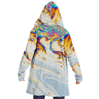 Cream Iridescent Soap Rave Cloak