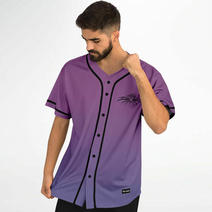 SLANDER Purple Lavender Tribal Rave Baseball Jersey