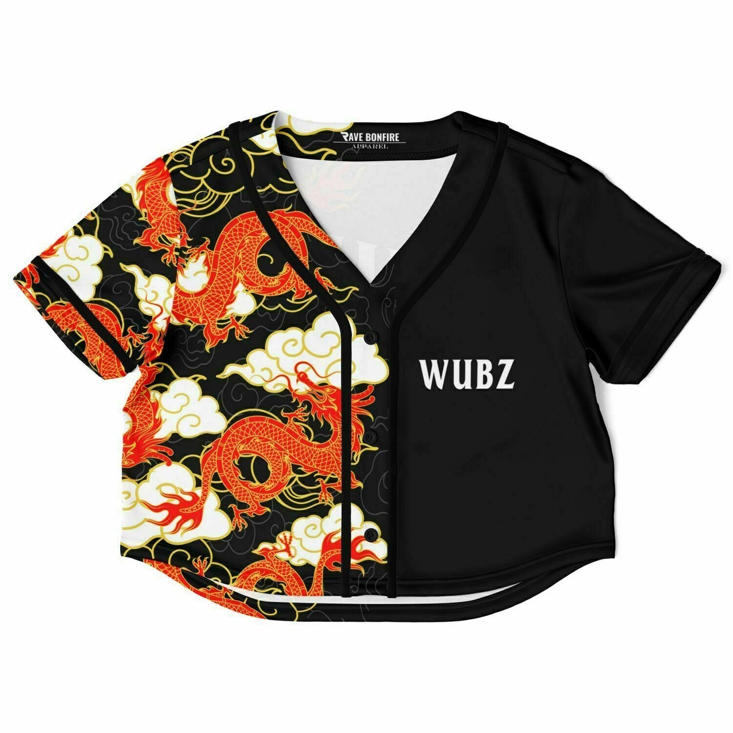 Wubz Edm custom crop top