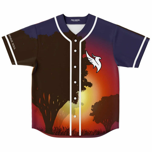 Illenium Warm Sunset Landscape Rave Baseball Jersey