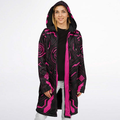 Excision Black Cyber Rave Cloak