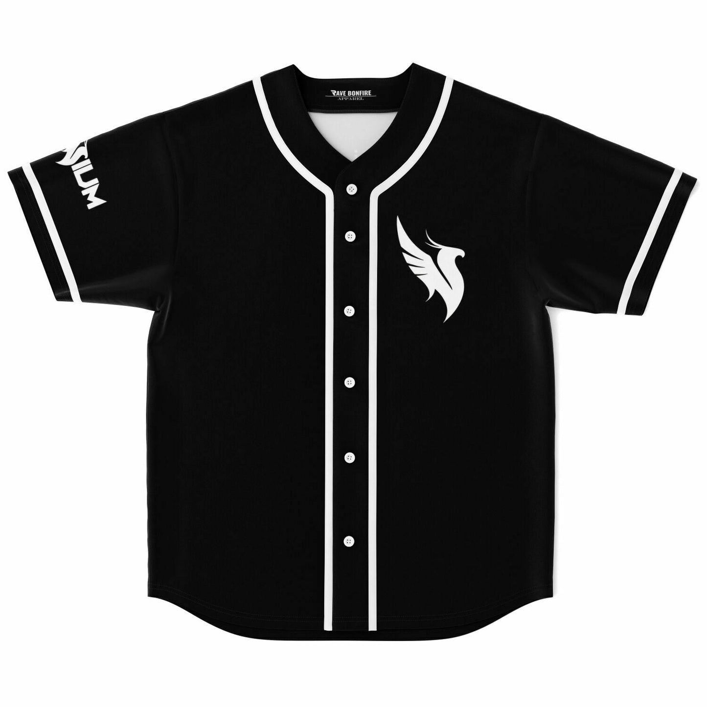 ILLENIUM Black Twin Birds Rave Baseball Jersey