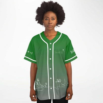 Porter Robinson Green Grey Minimalist White Rave Baseball Jersey