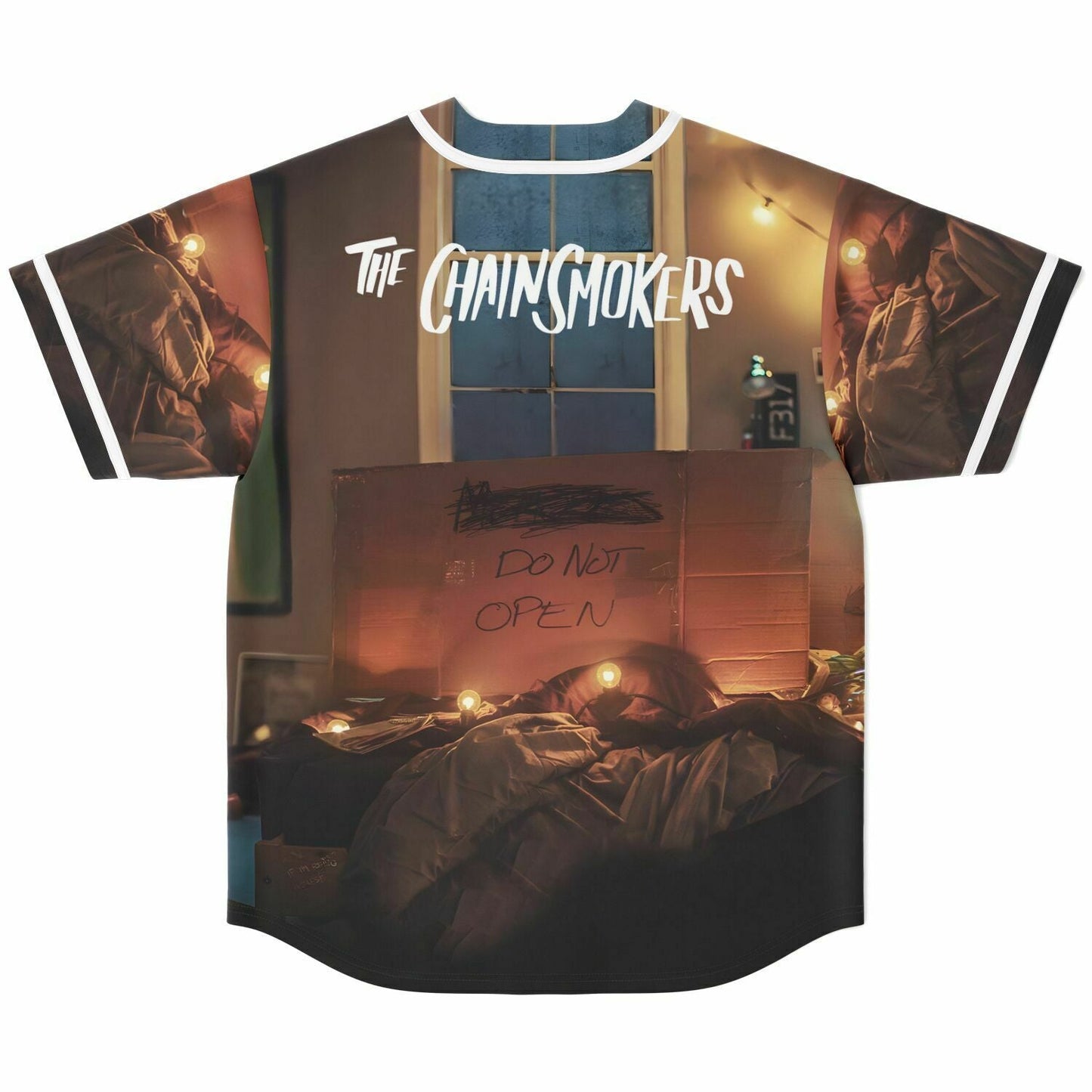 The Chainsmokers Warm Dim Photographic Album Rave Baseball Jersey