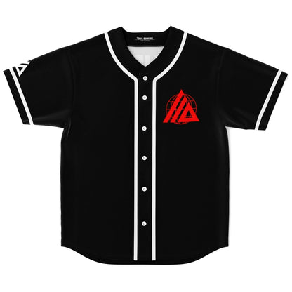 ATLiens Black Chest Triangle Rave Baseball Jersey