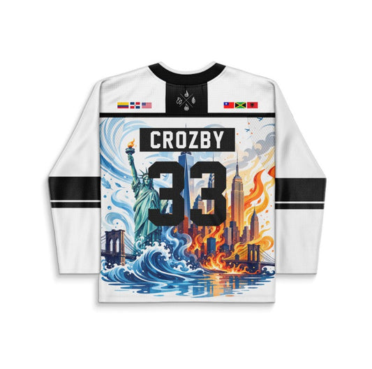 Elements NYC Crozby Rave Hockey Jersey