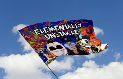 Elementally unstable rave flag