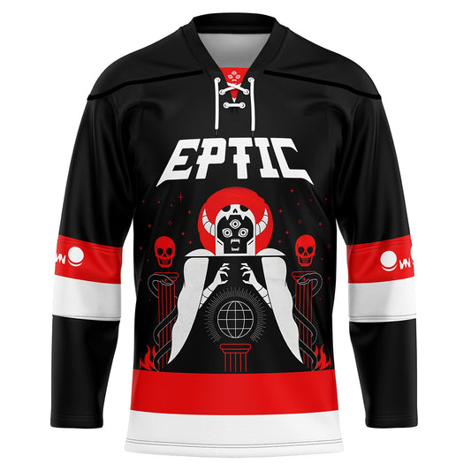 Eptic Black Occult Rave Hockey Jersey