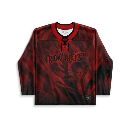 Dark Red Horror Hockey Rave Hockey Jersey