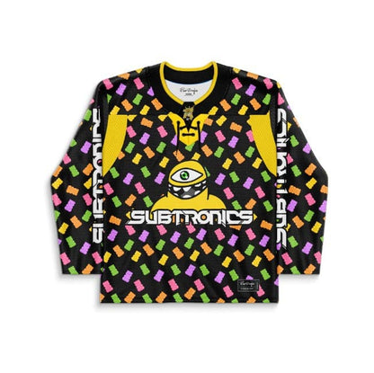 Subtronics Black All Tossed Rave Hockey Jersey