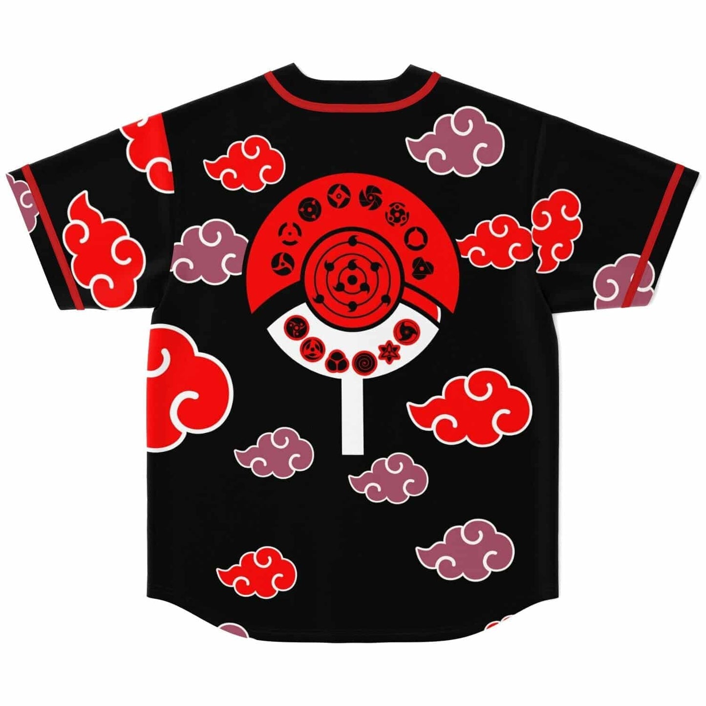 Black Akatsuki Red Rave Baseball Jersey
