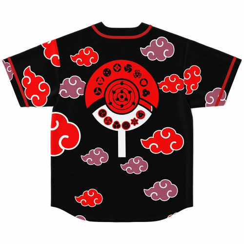 Black Akatsuki Red Rave Baseball Jersey