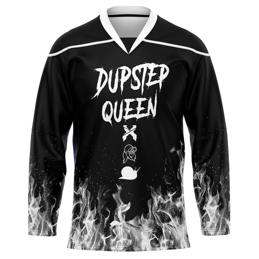 Excision Black White Smoke Rave Hockey Jersey