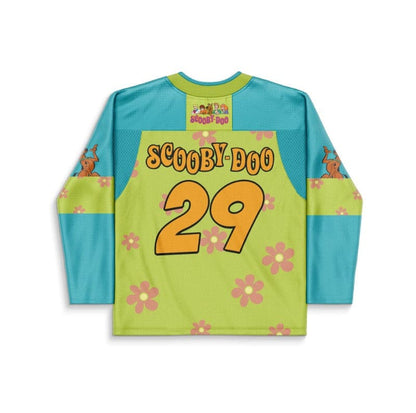 Lime Green Scooby Doo Rave Hockey Jersey