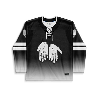 Chris Lake Black White Two Open Rave Hockey Jersey