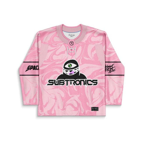 Subtronics Pink Light One Eyed Rave Hockey Jersey
