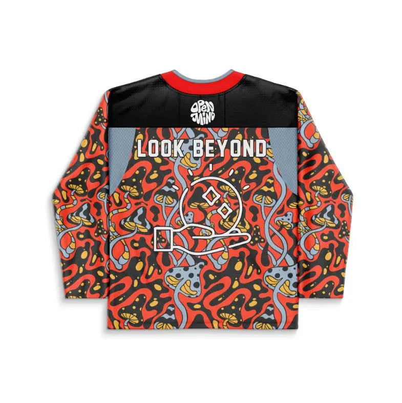Professor Trelawney Psychedelic Mushrooms Rave Hockey Jersey