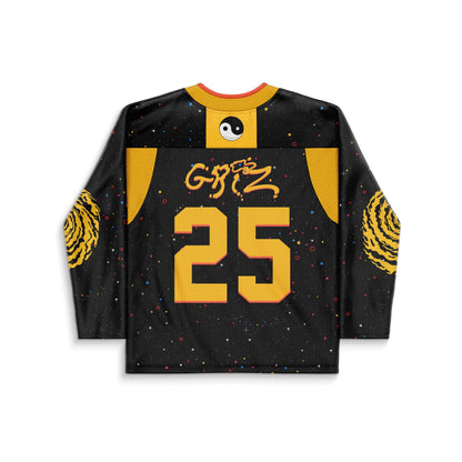 GRiZ Black Starry Night Rave Hockey Jersey