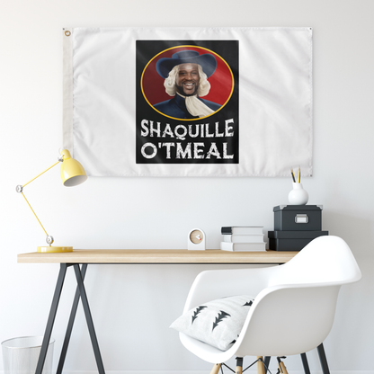 White Flag Portrait Man Rave Flag
