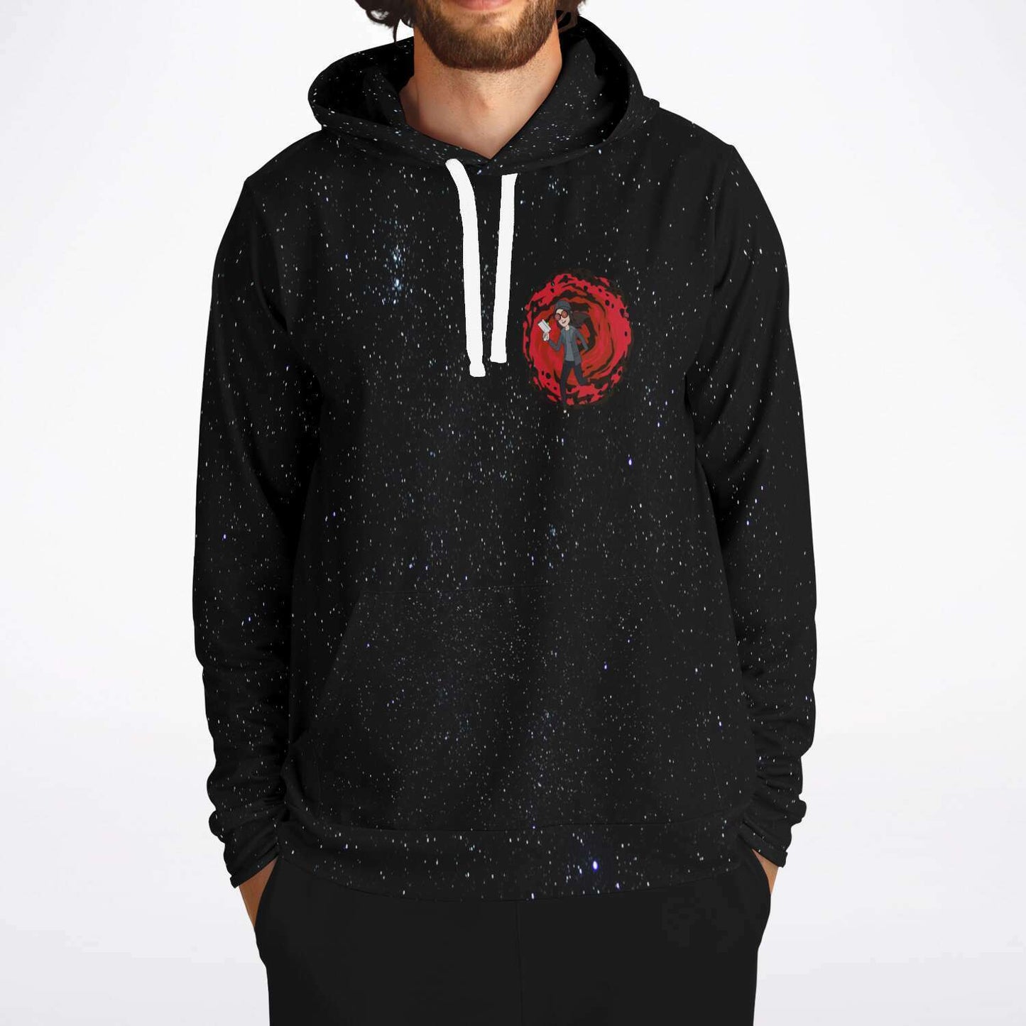 REZZ Space Mom Galaxy Rave Hoodie