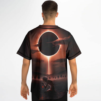 Black Body Red Berserk Rave Baseball Jersey