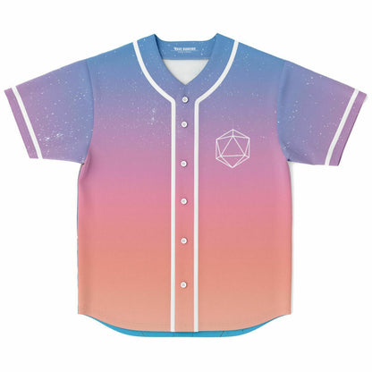 ODESZA Pastel Gradient Soft Sky Rave Baseball Jersey