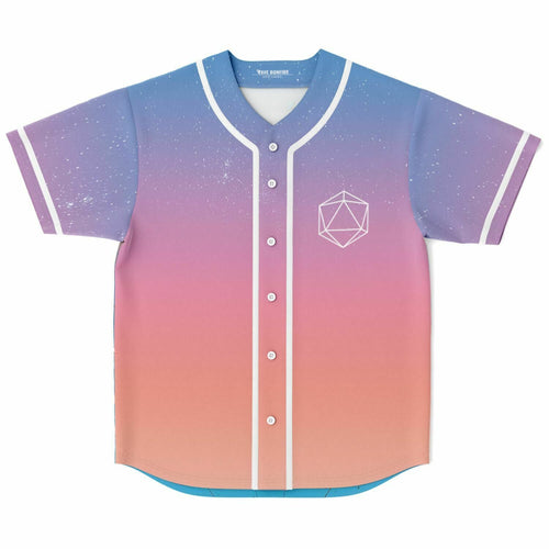 ODESZA Pastel Gradient Soft Sky Rave Baseball Jersey