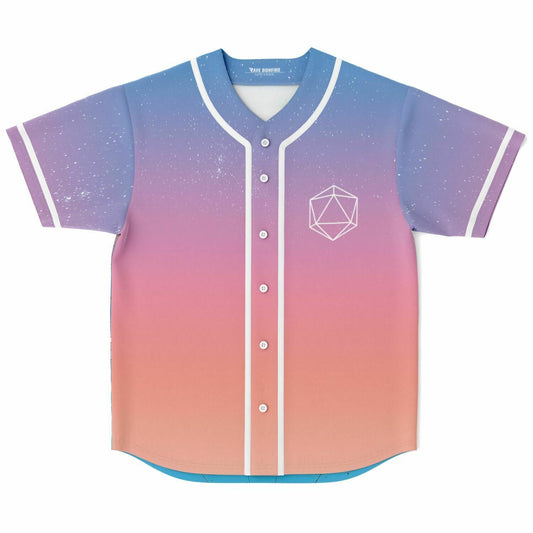 ODESZA Pastel Gradient Soft Sky Rave Baseball Jersey