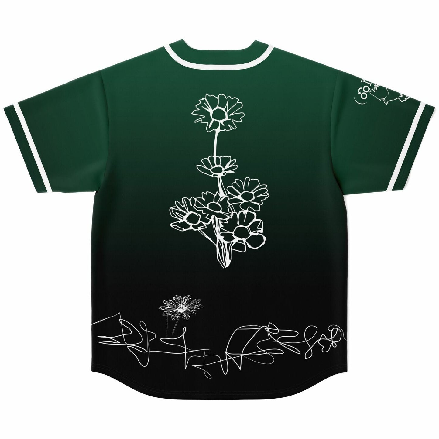 porter robinson Dark Forest White Line Rave Baseball Jersey