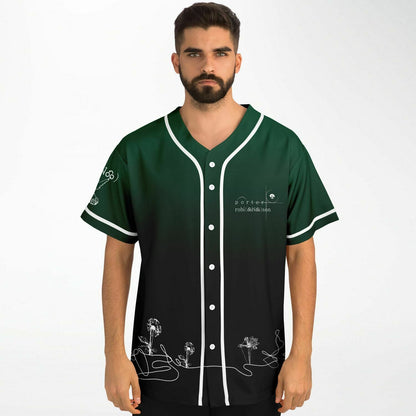 porter robinson Dark Forest White Line Rave Baseball Jersey