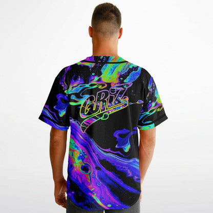 GRiZ Tie-Dye Galaxy Reversible Baseball Jersey