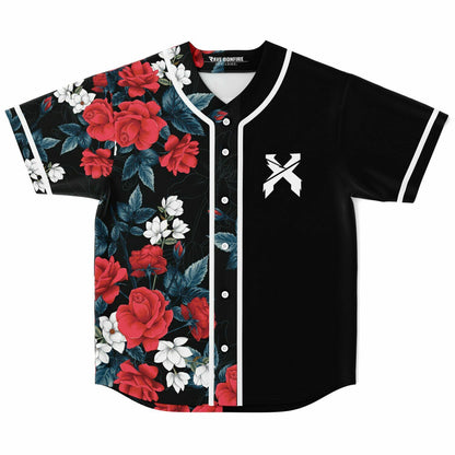 Excision Black Split Rave Baseball Jersey
