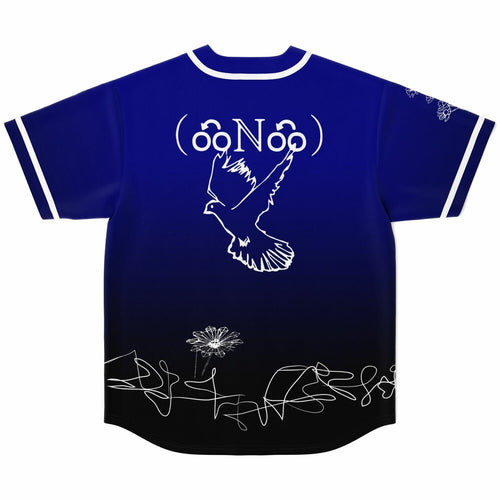 Porter Robinson Royal Blue Outline Dove Rave Baseball Jersey